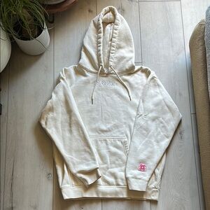Glossier Limited Edition Off-White Hoodie // Size Medium
